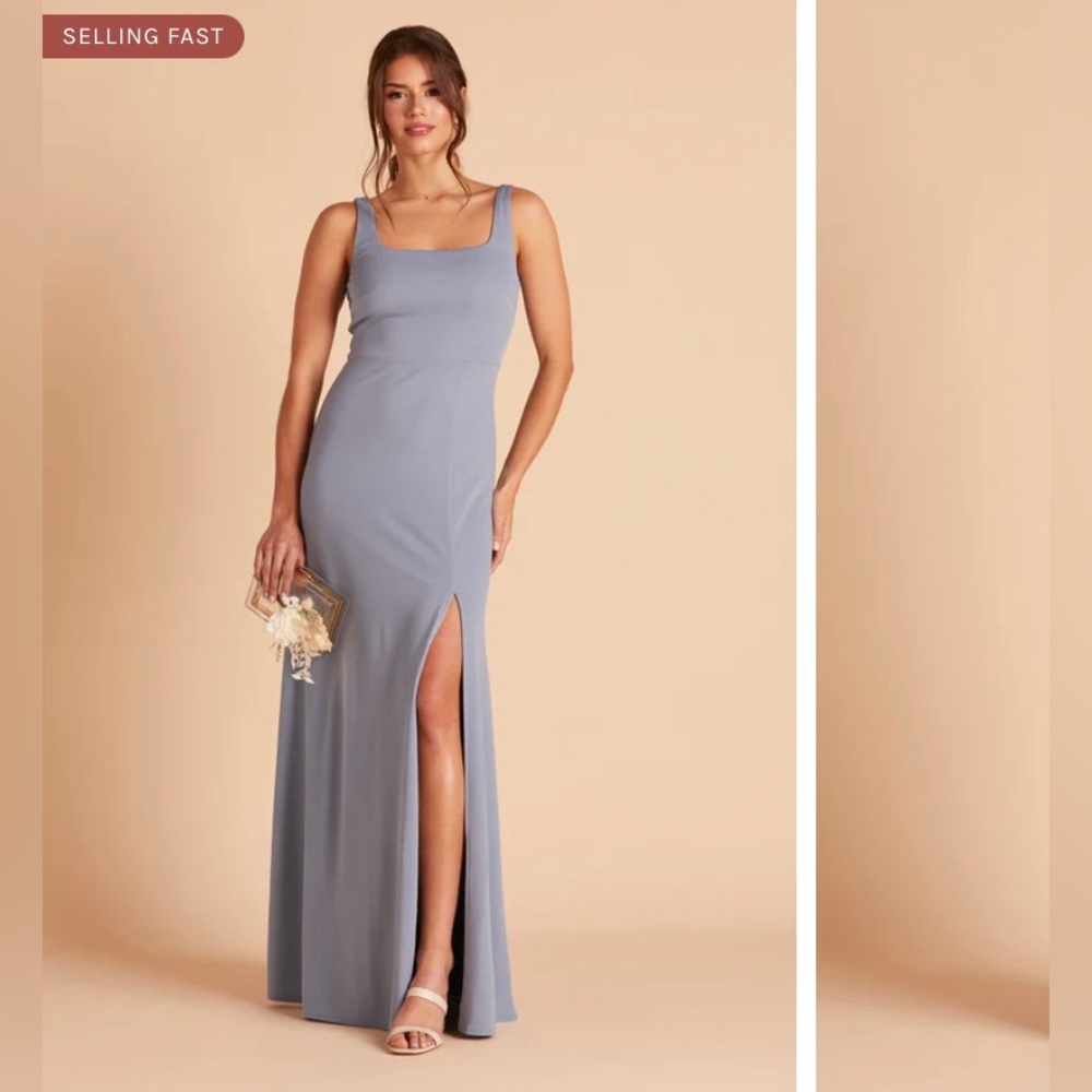 NWT Birdy Grey Dusty Blue Alex Dress size Small